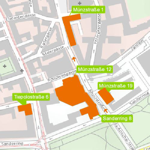 Karte Würzburg